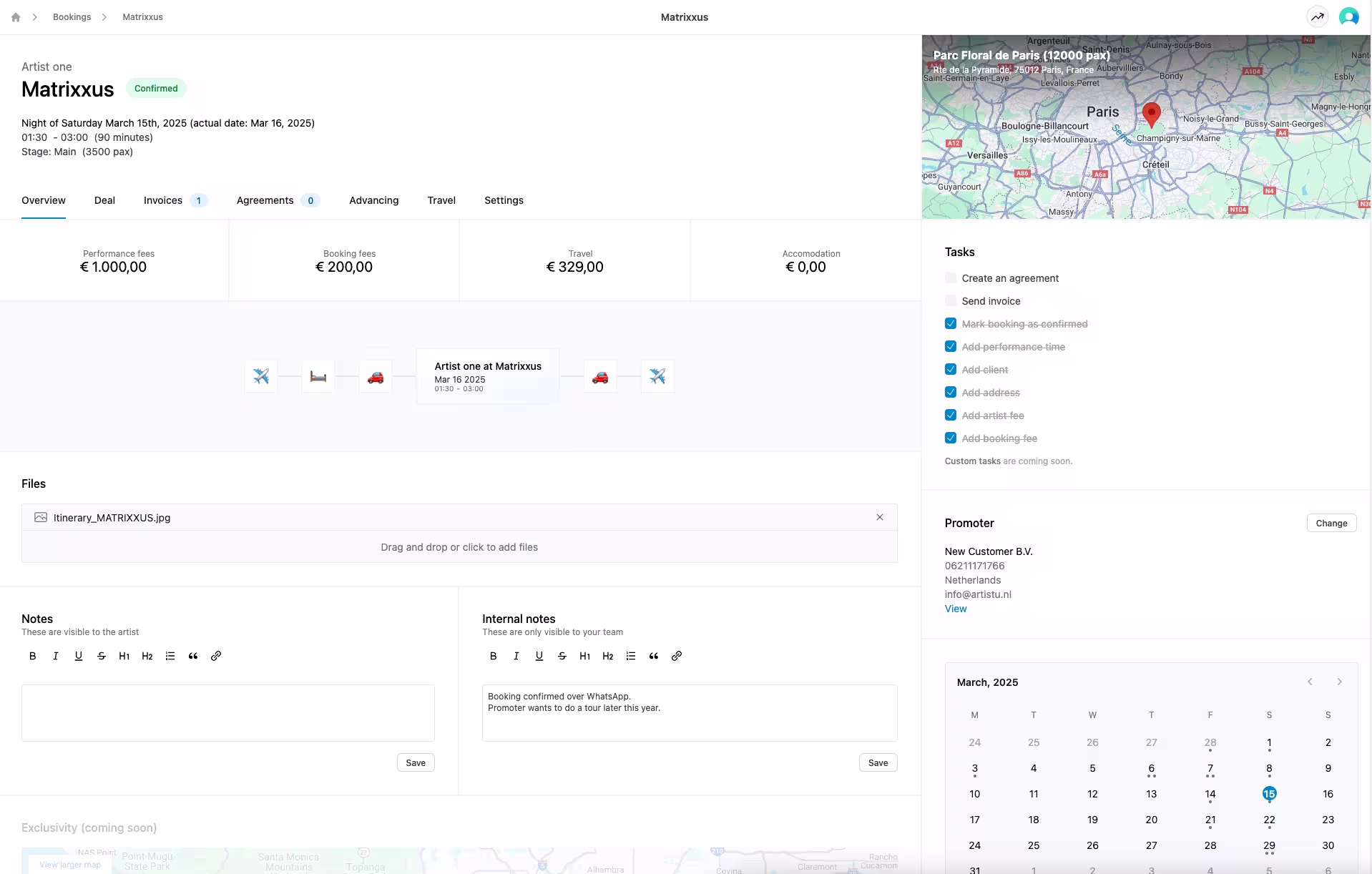 redesigned details page